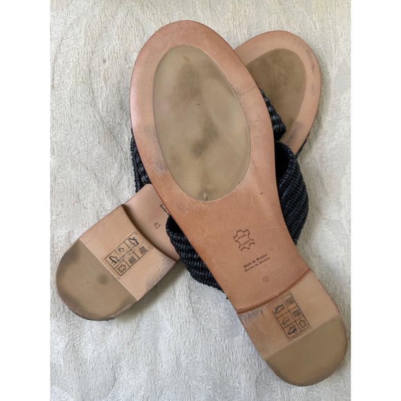 JENNI KAYNE
Raffia Crossover Sandal 
SIZE 40/ 9 9.5
Worn 1 time 
$275 - Picture 7 of 10